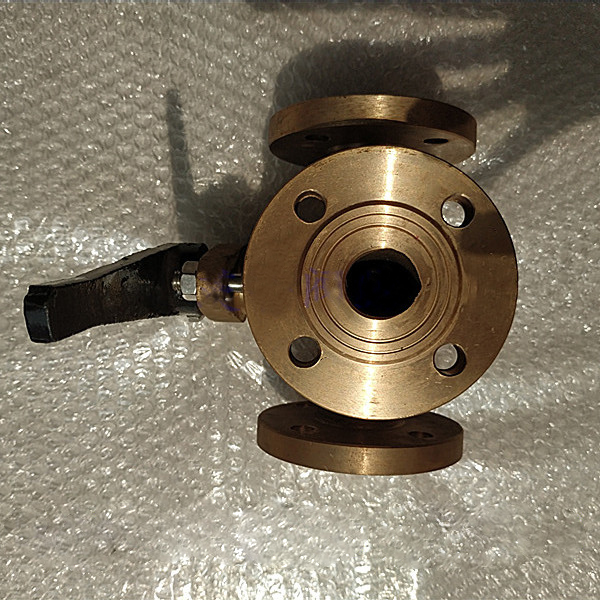 船用法蘭青銅填料旋塞CB/T593-1993實(shí)物圖